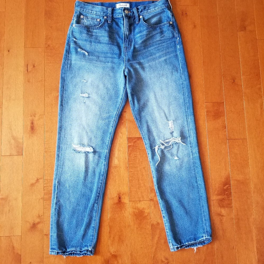 Madewell Perfect Vintage Distressed Jeans
